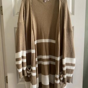 Plus size cardigan